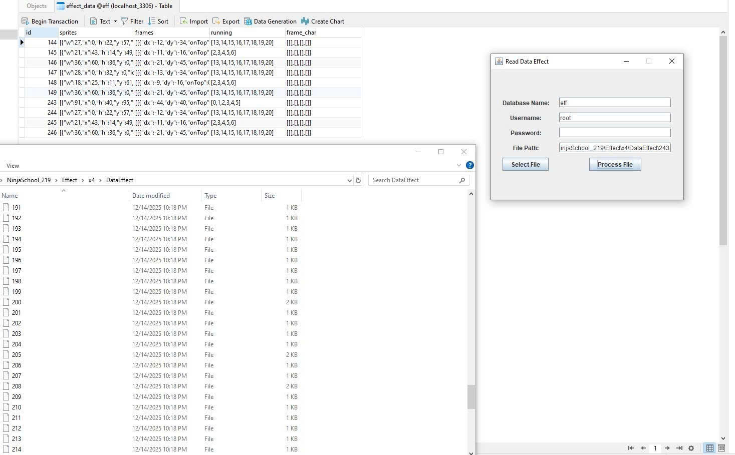 tool đọc file data effect nso lên sql